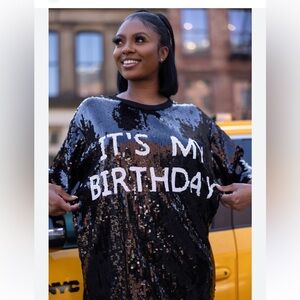 🎉 IT’S MY BIRTHDAY 😎  T-Shirt Mini Dress